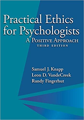 Practical Ethics for Psychologists: A Positive Approach (3rd Edition) - Epub + Converted pdf